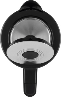 Чайник электрический Hyundai HYK-G3509 1.7л. 2200Вт черный/прозрачный корпус: стекло/пластик от магазина РЭССИ