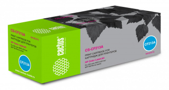 Картридж лазерный Cactus CS-CF213A CF213A пурпурный (1800стр.) для HP LJ Pro 200 M251/M276 от магазина РЭССИ