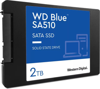 Накопитель SSD WD S SATA-III 2TB WDS200T3B0A Blue SA510 2.5" от магазина РЭССИ
