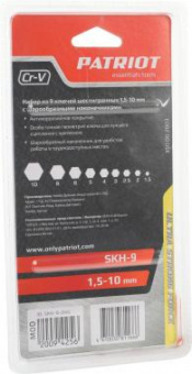 Набор ключей Patriot SKH-9 9 предметов от магазина РЭССИ