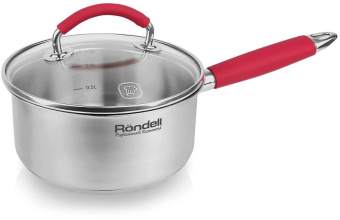 Ковш Rondell Sorge RDS-1218 1.3л. d=16см (с крышкой) стальной от магазина РЭССИ