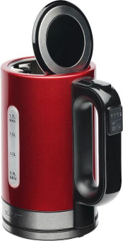 Чайник электрический Scarlett SC-EK21S77 1.7л. 2200Вт красный/черный (корпус: металл) от магазина РЭССИ