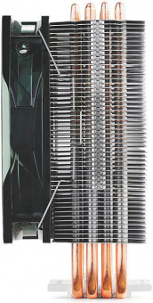 Устройство охлаждения(кулер) Deepcool Gammaxx 400 Blue Basic Soc-AM5/AM4/1151/1200/1700 черный 4-pin 18-30dB Al+Cu 130W 640gr Ret (DP-MCH4-GMX400P-BL) от магазина РЭССИ