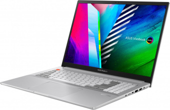 Ноутбук Asus Vivobook Pro 16X OLED N7600PC-L2012W Core i5 11300H 16Gb SSD512Gb NVIDIA GeForce RTX 3050 4Gb 16" OLED 4K (3840x2400) Windows 11 Home silver WiFi BT Cam (90NB0UI3-M02960) от магазина РЭССИ