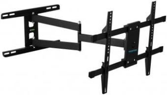 Кронштейн для телевизора Kromax DIX-20 черный 22"-65" макс.45кг настенный поворотно-выдвижной и наклонный от магазина РЭССИ