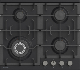 Газовая варочная поверхность Weissgauff HGG 641 BEB черный от магазина РЭССИ