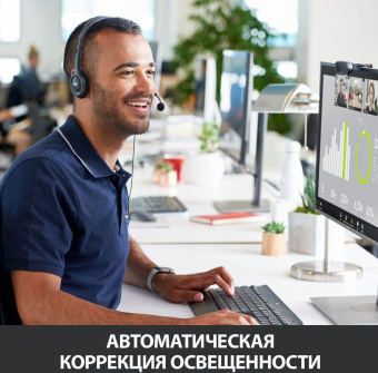 Камера Web Logitech HD Webcam C270 черный 0.9Mpix (1280x720) USB2.0 с микрофоном (960-001063/960-000584) от магазина РЭССИ