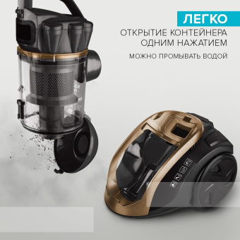 Пылесос Scarlett SC-VC80C62 1800Вт коричневый/черный от магазина РЭССИ