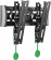 Кронштейн для телевизора Onkron TM4 черный 17"-43" макс.36.5кг настенный наклон от магазина РЭССИ