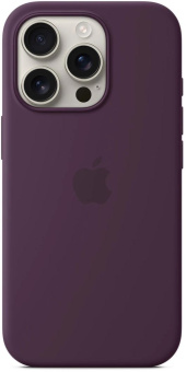 Чехол (клип-кейс) Apple для Apple iPhone 16 Pro Silicone Case with MagSafe сливовый Plum (MYYM3ZM/A) от магазина РЭССИ
