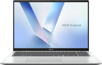 Ноутбук Asus VivoBook 16 M1607KA-MB037 Ryzen AI 5 340 16Gb SSD512Gb AMD Radeon 840M 16" IPS WUXGA (1920x1200) без ОС silver WiFi BT Cam (90NB15F2-M001C0) от магазина РЭССИ