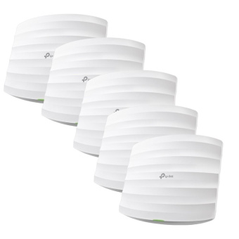 Точка доступа TP-Link EAP245(5-pack) AC1750 10/100/1000BASE-TX белый от магазина РЭССИ