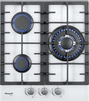 Газовая варочная поверхность Weissgauff HGG 451 WFh белый от магазина РЭССИ