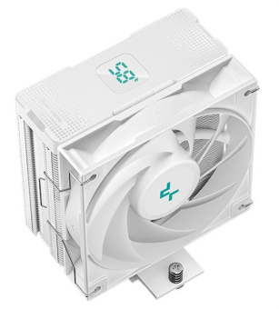 Устройство охлаждения(кулер) Deepcool AG400 Digital WH Soc-AM5/AM4/1151/1200/1700 белый 4-pin 31.6dB Al+Cu LCD 220W 636gr Ret (R-AG400-WHNDMN-G-1) от магазина РЭССИ