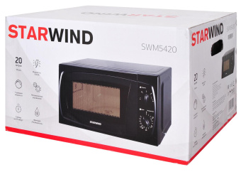 Микроволновая Печь Starwind SWM5420 20л. 700Вт черный от магазина РЭССИ