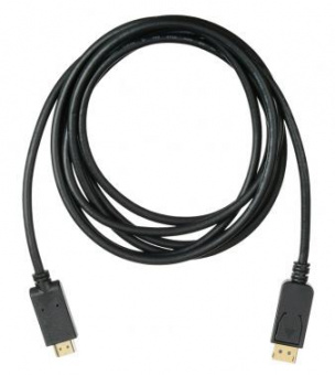 Кабель аудио-видео Buro v. 1.2 DisplayPort (m)/HDMI (m) 3м. Позолоченные контакты черный (BHP DPP_HDMI-3) от магазина РЭССИ