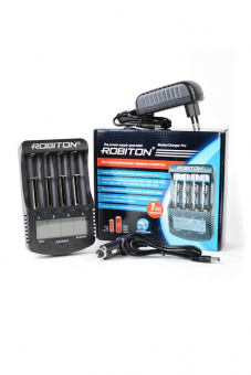 Зарядное устройство ROBITON MasterCharger Pro с дисплеем от магазина РЭССИ