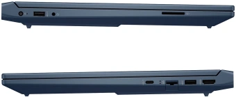 Ноутбук HP Victus 15-fb2001ci Ryzen 7 8845HS 16Gb SSD1Tb NVIDIA GeForce RTX4050 6Gb 15.6" IPS FHD (1920x1080) Free DOS blue WiFi BT Cam (A1WD4EA) от магазина РЭССИ