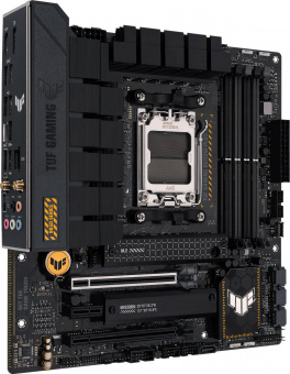 Материнская плата Asus TUF GAMING B650M-PLUS WIFI SocketAM5 AMD B650 4xDDR5 mATX AC`97 8ch(7.1) 2.5Gg RAID+HDMI+DP от магазина РЭССИ
