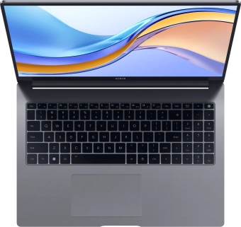 Ноутбук Honor MagicBook X16 Core i5 12450H 16Gb SSD512Gb Intel UHD Graphics 16" IPS WQXGA (1920x1200) Windows 11 Home grey WiFi BT Cam (5301AFHH) от магазина РЭССИ