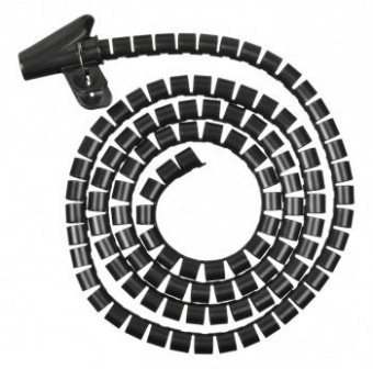 Кабельный органайзер Buro BHP CG202B Spiral Hose 20x2000mm Black от магазина РЭССИ