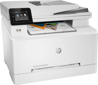 МФУ лазерный HP Color LaserJet Pro M283fdw (7KW75A) A4 Duplex Net WiFi белый/серый от магазина РЭССИ