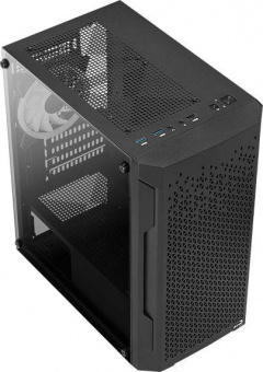 Корпус Aerocool Trinity Mini-G-BK v2 черный без БП mATX 6x120mm 1xUSB2.0 2xUSB3.0 audio bott PSU от магазина РЭССИ