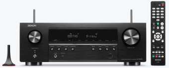 Ресивер AV Denon AVR-S660H 5.2 черный от магазина РЭССИ