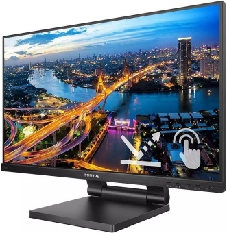 Монитор Philips 23.8" B Line 242B1TC черный IPS LED 16:9 HDMI M/M матовая HAS 250cd 178гр/178гр 1920x1080 75Hz VGA DP FHD USB Touch 6.67кг от магазина РЭССИ