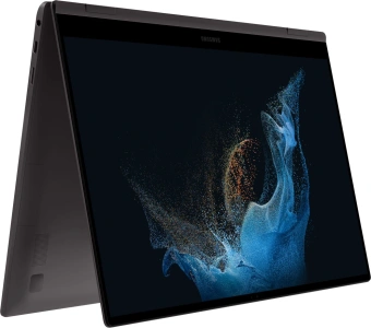 Ноутбук Samsung Galaxy Book 2 Pro 360 NP950 Core i7 1260P 16Gb SSD512Gb Intel Iris Xe graphics 15.6" AMOLED Touch FHD (1920x1080) Windows 11 Home English grey WiFi BT Cam (NP950QED-KA1IN) от магазина РЭССИ