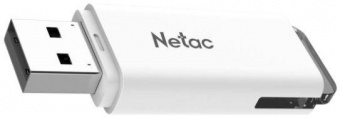 Флеш Диск Netac 8Gb U185 NT03U185N-008G-20WH USB2.0 белый от магазина РЭССИ