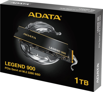 Накопитель SSD A-Data PCIe 4.0 x4 1TB SLEG-900-1TCS Legend 900 M.2 2280 от магазина РЭССИ