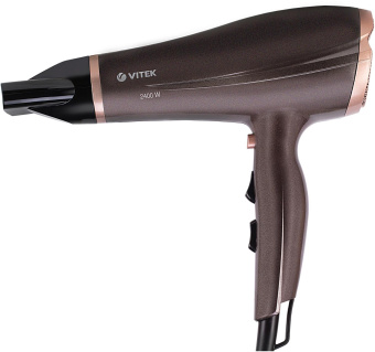 Фен Vitek VT-8211 2400Вт коричневый от магазина РЭССИ