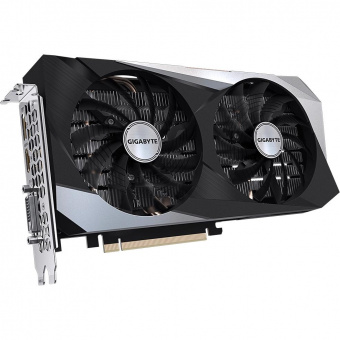 Видеокарта Gigabyte PCI-E 4.0 GV-N3050WF2OC-8GD NVIDIA GeForce RTX 3050 8192Mb 128 GDDR6 1792/14000 DVIx1 HDMIx1 DPx1 HDCP Ret от магазина РЭССИ