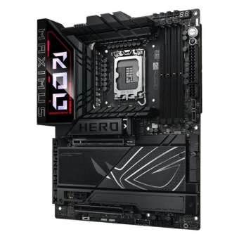 Материнская плата Asus ROG MAXIMUS Z890 HERO Soc-1851 Intel Z890 4xDDR5 ATX AC`97 8ch(7.1) 5Gigabit + 2.5Gigabit Ethernet RAID+HDMI от магазина РЭССИ