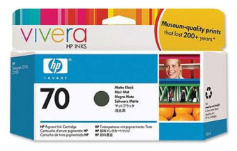 Картридж струйный HP 70 C9448A черный матовый (130мл) для HP DJ Z2100/Z3100 от магазина РЭССИ