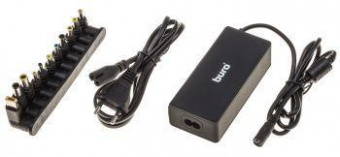 Блок питания Buro BUM-0220B65 автоматический 65W 18.5V-20V 11-connectors 3.25A 1xUSB 2.4A от бытовой электросети LED индикатор от магазина РЭССИ