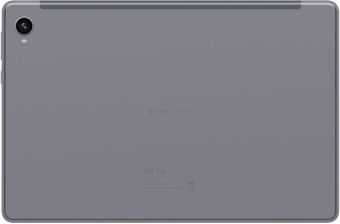 Планшет Digma Pro HIT 106 T606 (1.6) 8C RAM6Gb ROM128Gb 10.1" IPS 1920x1200 LTE 2Sim Android 13 серый 13Mpix 5Mpix BT GPS WiFi Touch microSD 1Tb 6000mAh от магазина РЭССИ