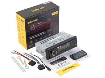 Автомагнитола Swat WX-507D 1DIN 4x50Вт v5.0 AUX DSP 3 ПДУ (SWAT WX-507D) от магазина РЭССИ