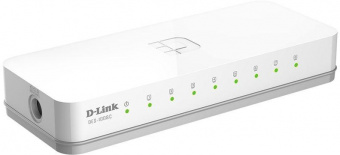 Коммутатор D-Link DES-1008C/B1A 8x100Mb неуправляемый от магазина РЭССИ
