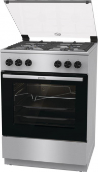Плита Газовая Gorenje GGI6A21XH нержавеющая сталь реш.сталь от магазина РЭССИ