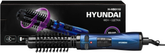Фен-щетка Hyundai H-HB0110 1000Вт синий от магазина РЭССИ