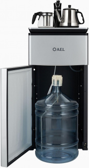 Кулер AEL Teabar LD-AEL-49a напольный электронный серебристый от магазина РЭССИ