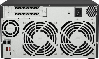 Сетевое хранилище NAS Qnap TS-873A-8G 8-bay настольный Ryzen V1500B от магазина РЭССИ