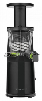 Соковыжималка шнековая Scarlett SC-JE50S46 150Вт рез.сок.:700мл. черный от магазина РЭССИ