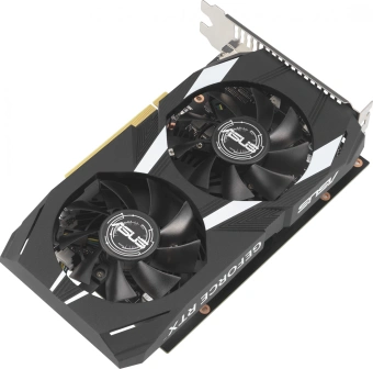 Видеокарта Asus PCI-E 4.0 DUAL-RTX3050-O6G NVIDIA GeForce RTX 3050 6Gb 96bit GDDR6 1507/14000 DVIx1 HDMIx1 DPx3 HDCP Ret от магазина РЭССИ