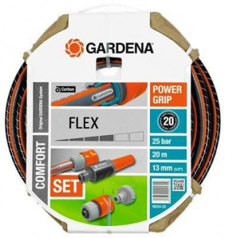 Набор полива Gardena Flex 1/2" (18034-20.000.00) от магазина РЭССИ