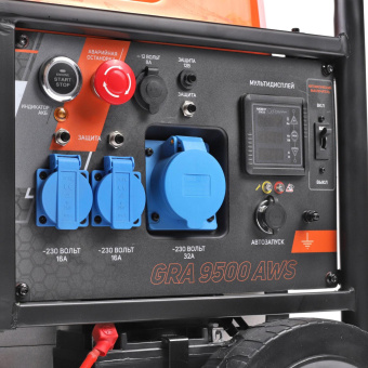 Генератор Patriot GRA 9500AWS 9.5кВт от магазина РЭССИ