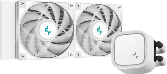 Система водяного охлаждения Deepcool LE520 ARGB Soc-AM5/AM4/1200/1700/1851 белый 4-pin 28.2-32.9dB Al 1238gr Ret (R-LE520-WHAMMN-G-1) от магазина РЭССИ