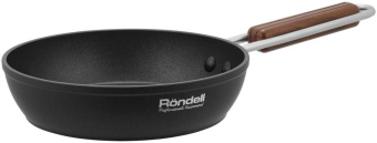 Сковорода Rondell Fjord RDA-1794 круглая 24см покрытие: Xylan Plus ручка несъемная (без крышки) черный от магазина РЭССИ